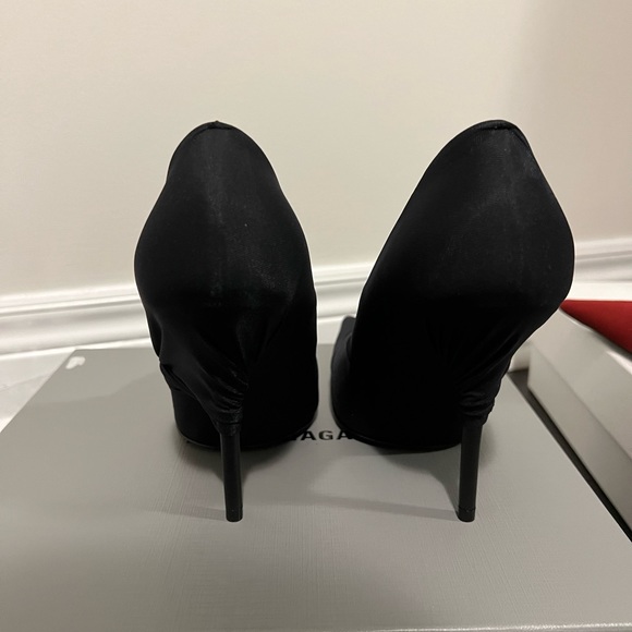 Balenciaga Ruched Jersey Pumps - Picture 3 of 4